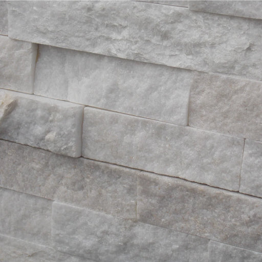 Ice Marble Ledger Corner 6x18x6 3/4" Marble Ledger Stone