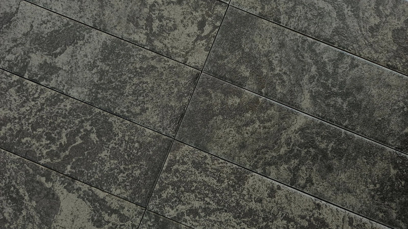Iceberg Black 2.5x8.8 Porcelain Tile