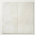 Iceberg White 12x24 Brushed Marble Tile close-up
