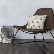 Iceberg White 3in Hexagon Brushed Marble Mosaic