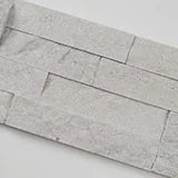 Iceland Gray 6x24 Panel Splitface Travertine Ledger Stone