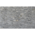 Icelandic Blue Sky 2x4 Split-Face Marble Mosaic Tile