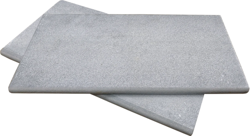 Icelandic Blue Sky 12x24x2 Tumbled Marble Single Bullnose Pool Coping