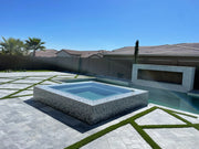 Icelandic Blue Sky 6x12 Sandblasted Marble Paver