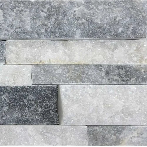 Icelandic Blue Sky 7x10x7 Split-Face Marble Trim