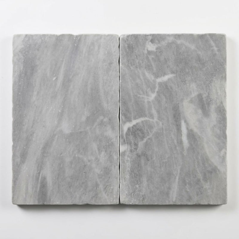 Icelandic Blue Sky Marble Paver 16x24 Tumbled 1.25 inch close-up