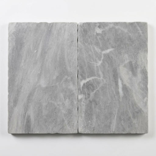 Icelandic Blue Sky Marble Paver 16x24 Tumbled 1.25 inch close-up