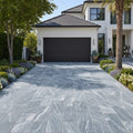 Icelandic Blue Sky Marble Paver 16x24 Tumbled 1.25 inch — Front Yard driveway