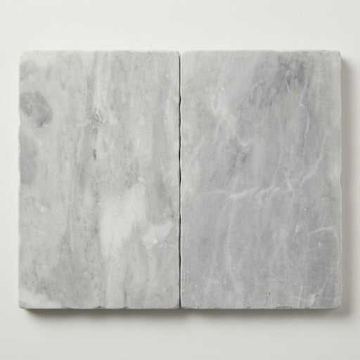 Icelandic Blue Sky Marble Paver 16x24 Tumbled 2 inch close-up