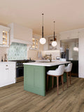 Icelandic Green Picket Polished Marble Mosaic Tile