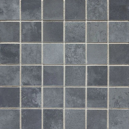 Icon Black 2x2 Matte Porcelain Mosaic