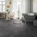Icon Black 3x12 Surface Bullnose Matte Porcelain Trim