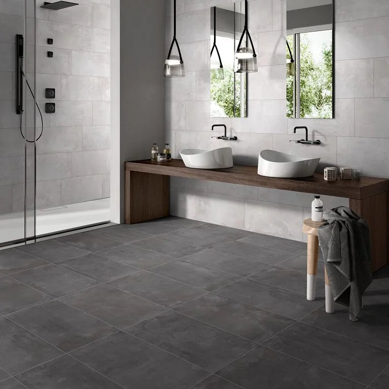 Icon Series Black 12x24 Matte Porcelain Tile