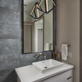 Icon Series Black 12x24 Matte Porcelain Tile