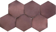 Icon Copper 11.02x6.38 Glass Mosaic
