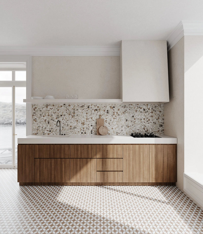 Icon Penta Azalea Moka 2x2 Matte Glass Mosaic