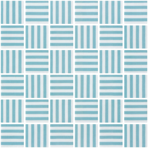 Icon Penta Bidart Artic Blue 2x2 Matte Glass Mosaic