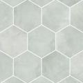 Icon Silver 20x24 Hexagon Matte Porcelain Tile