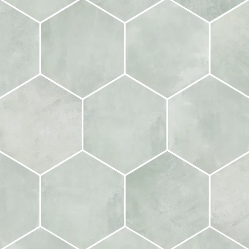 Icon Silver 20x24 Hexagon Matte Porcelain Tile