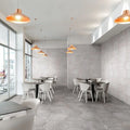 Icon Series Silver 24x48 Rectified Matte Porcelain Tile