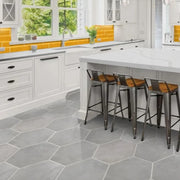 Icon Silver 20x24 Hexagon Matte Porcelain Tile