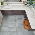 Icon Smoke 3x12 Surface Bullnose Matte Porcelain Trim