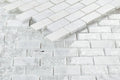Icy Brick Mosaic
