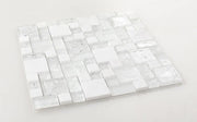 Icy Pure Glass Mosaic