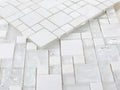 Icy Pure Glass Mosaic