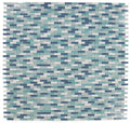 Icy Royal Blue Mosaic