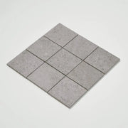 Ikonite Grey 4x4 12x12 Honed Glass Mosaic