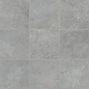 Ikonite Grey 4x4 12x12 Honed Glass Mosaic
