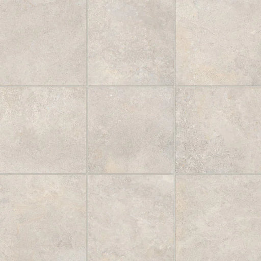 Ikonite Light 4x4 on 12x12 Sheet Honed Porcelain Mosaic Tile