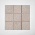 Ikonite Light 4x4 on 12x12 Sheet Honed Porcelain Mosaic Tile