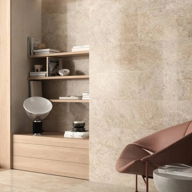 Ikonite Walnut 12x24 Lappato Porcelain Tile