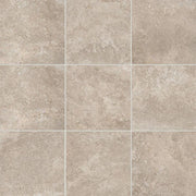 Ikonite Walnut 4x4 on 12x12 Sheet Honed Marble Mosaic