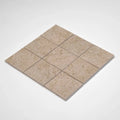Ikonite Walnut 4x4 on 12x12 Sheet Honed Marble Mosaic