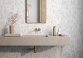 Rockart Marble Picket 10.9x9.5 Natural Stone & Glass Mosaic