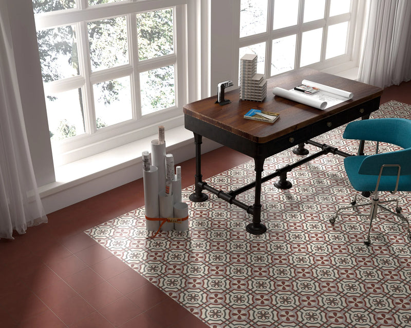 Evora 7.9x7.9 Matte Ceramic Tile