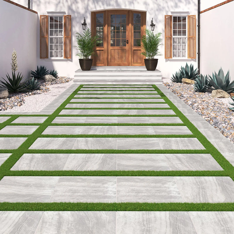 Praia Grey 24x24 Matte Porcelain Paver