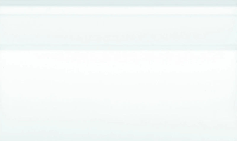 Decorative Accents & Trims BG White Ice 6x10 Skirting Baseboard Ceramic Wall Base Moulding