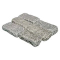 Impala Black Cobbles 4x8 Tumbled Granite Cobble