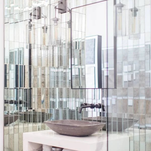 Imperial Dutchess 6x2.5 8mm Flat Glass Wall Tile