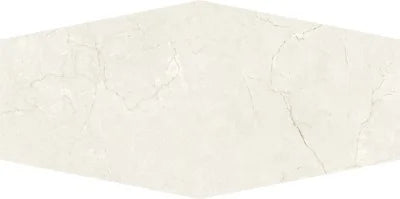 Impero Series Marfil 9x19 Long Hexagon Polished Marble Look Porcelain Tile