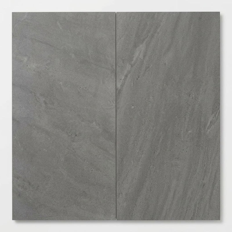 Inca Gray Basalt Tile 12x24 Honed close-up