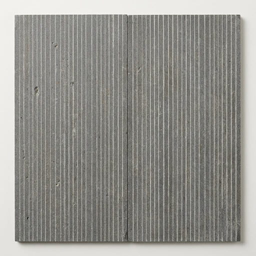 Inca Gray Basalt Tile 12x24 close-up