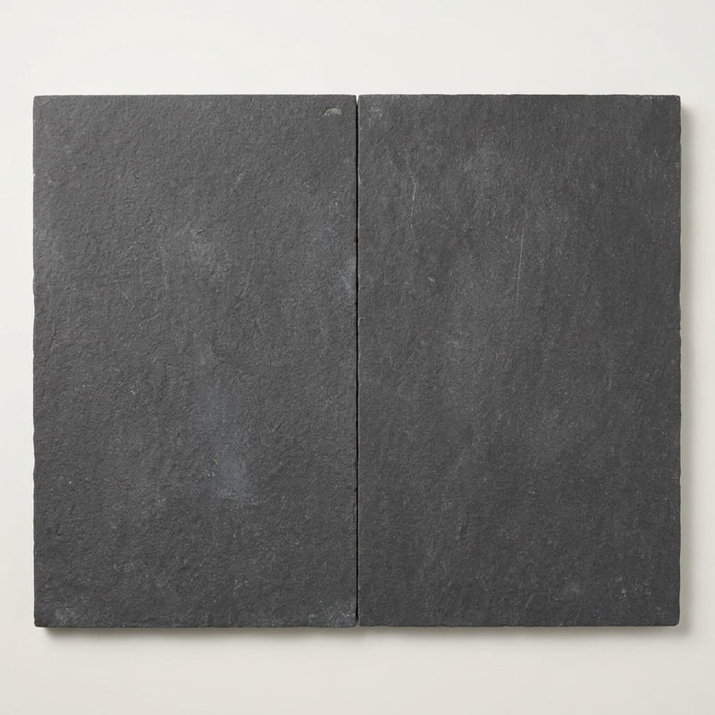 Indian Black Limestone Natural 16 x 24 x 2 Limestone Wall Cap Cap 16x24 close-up