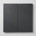 Indian Black Limestone Tumbled & Brushed 12 x 24 x 2 Modern Coping 12x24 close-up