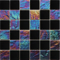 Inspire Black 2x2 Gloss Glass Mosaic Tile