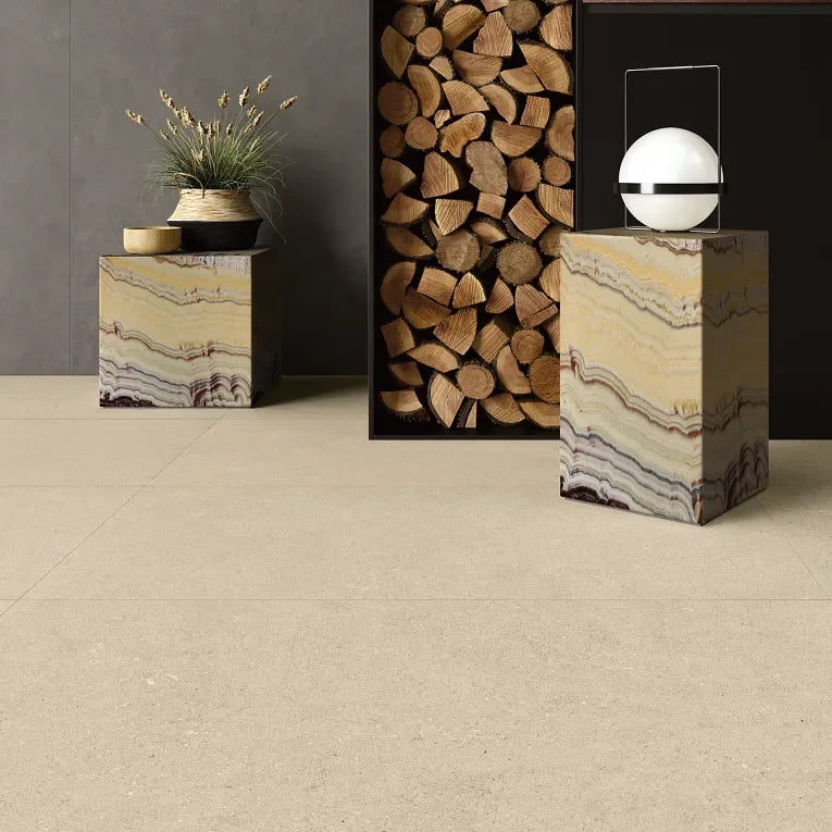 Intense Beige 3x12 Surface Bullnose Porcelain Trim